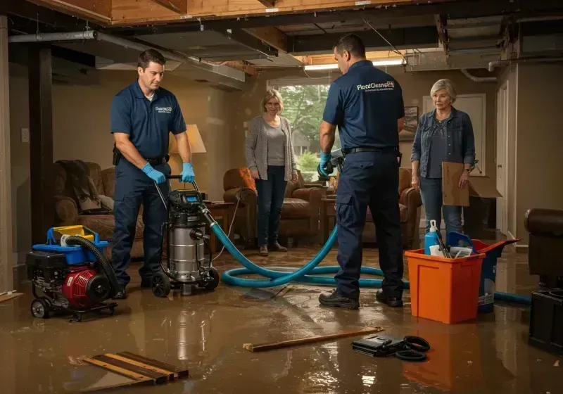 Basement Water Extraction and Removal Techniques process in Kanabec County, MN